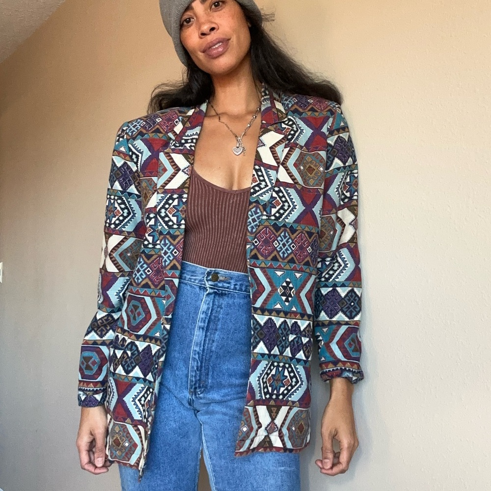 Vintage southwester blazer
